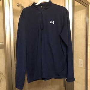 Navy Under Armour Quarter Zip